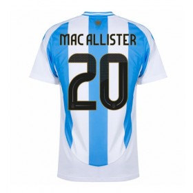 Argentina Alexis Mac Allister #20 Hjemme skjorte Copa America 2024 Kortermet